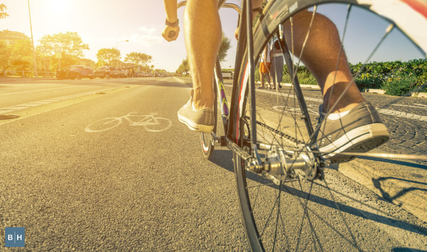 Walk or bike to work